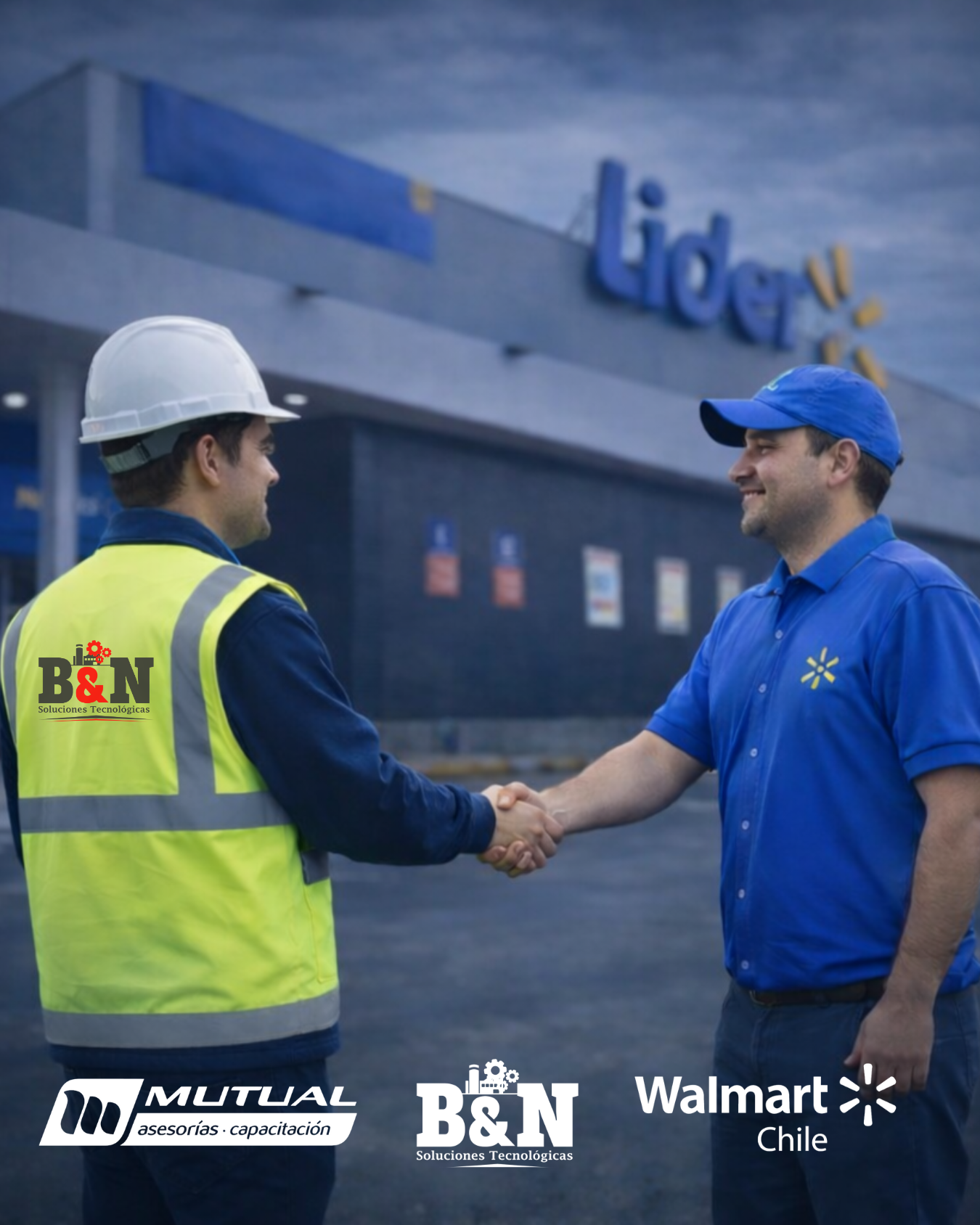 ByN Soluciones y Mutual Asesorías fortalecen la prevención en operaciones de Walmart